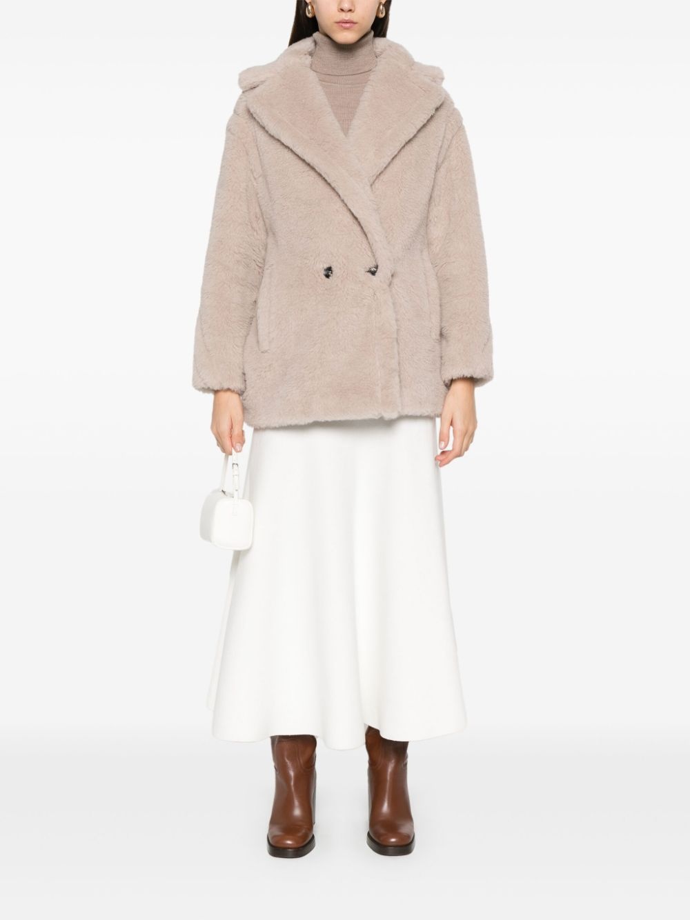 faux-fur jacket - 2