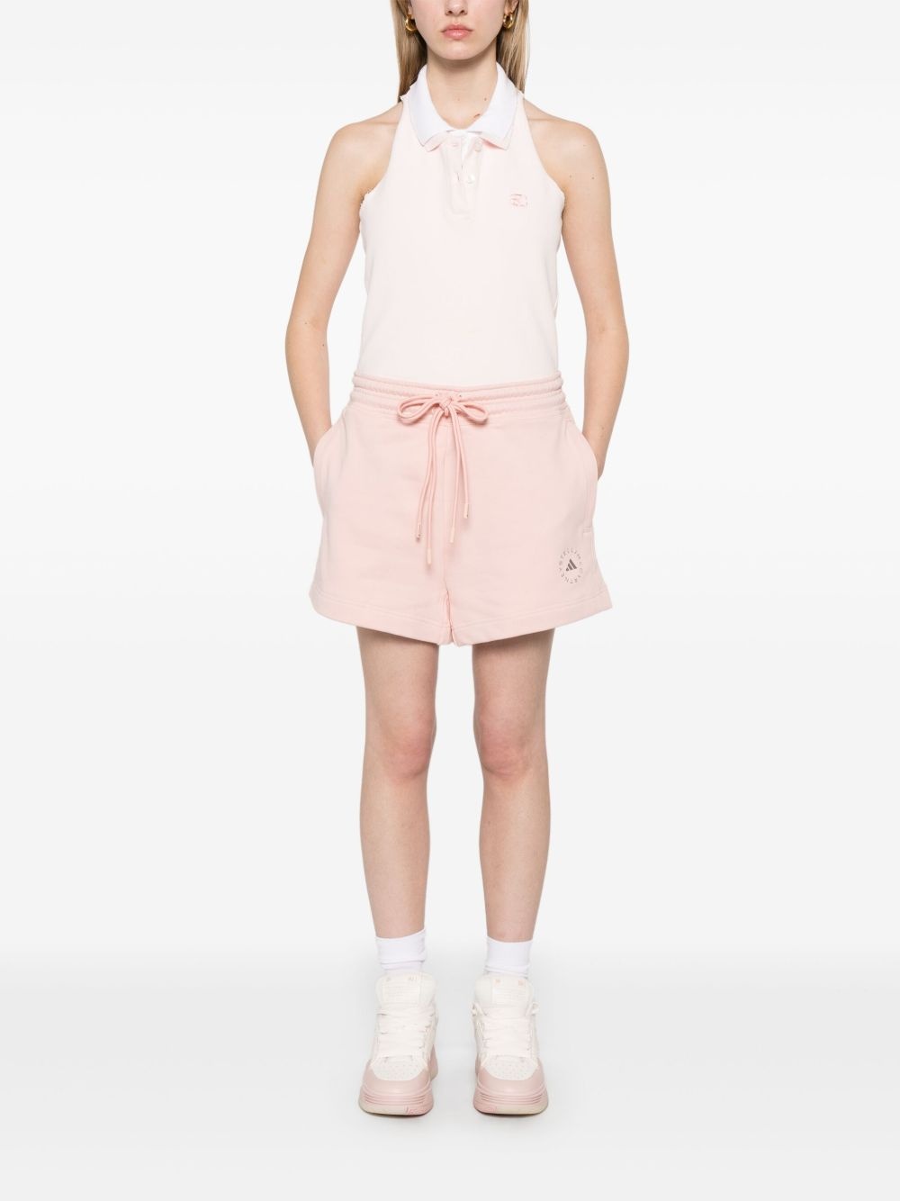 logo-print shorts - 2