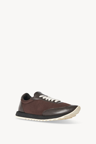 The Row Owen Runner in Leather and Mesh outlook