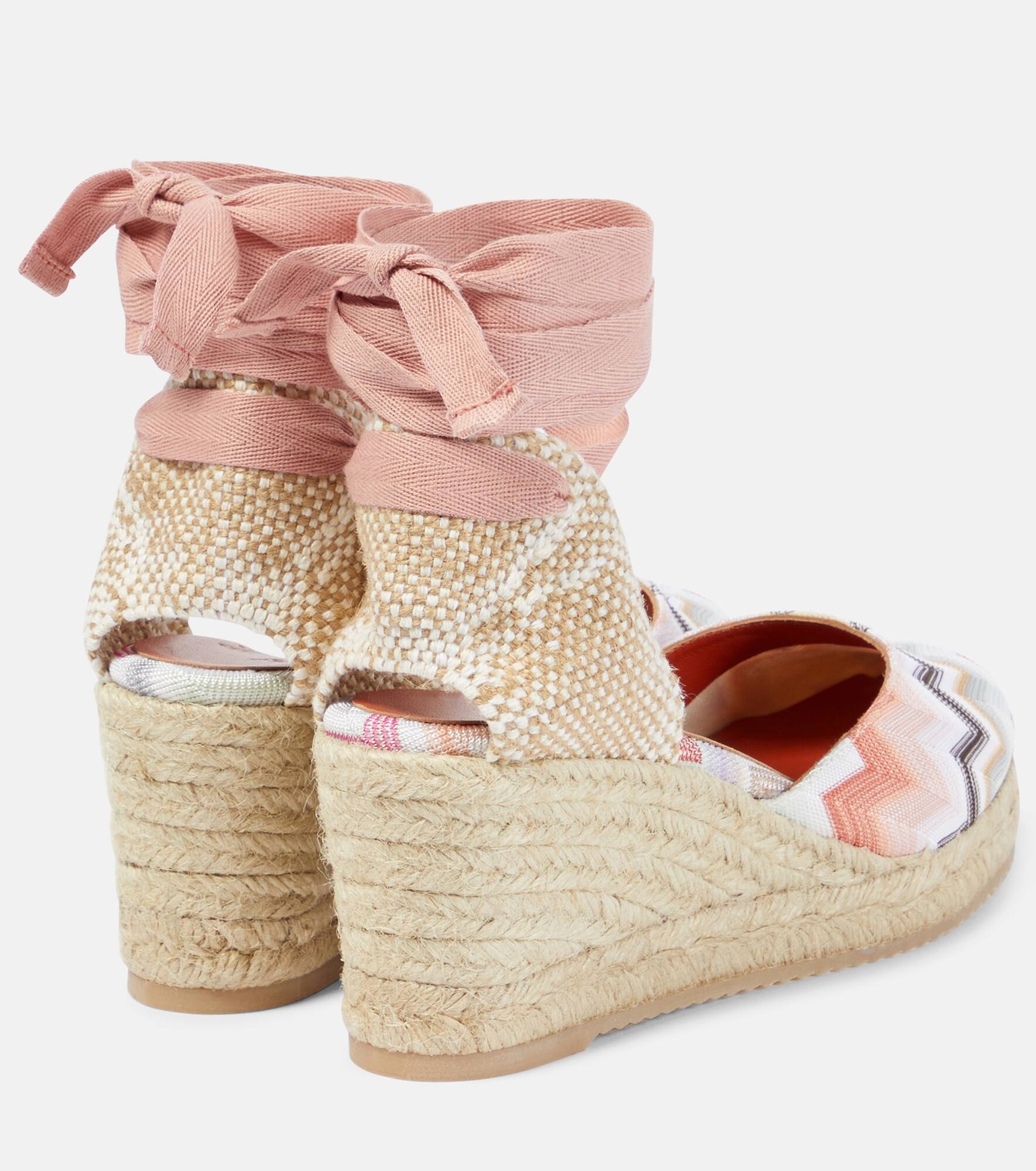 Zig Zag Eva 80 espadrille wedges - 3