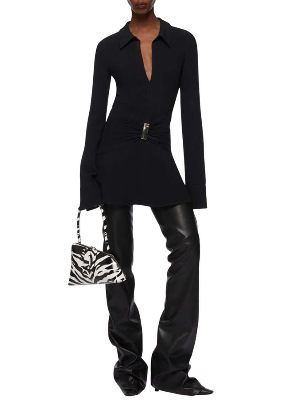The Attico Women Black Mini Dress - 2