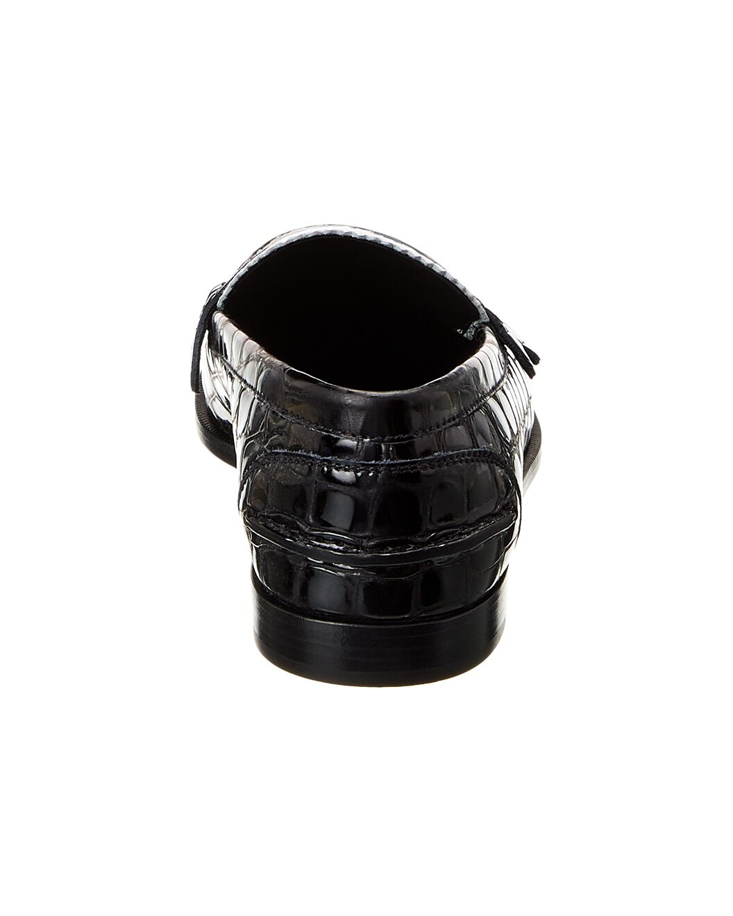 Christian Louboutin Penny Alligator-Embossed Leather Loafer - 3