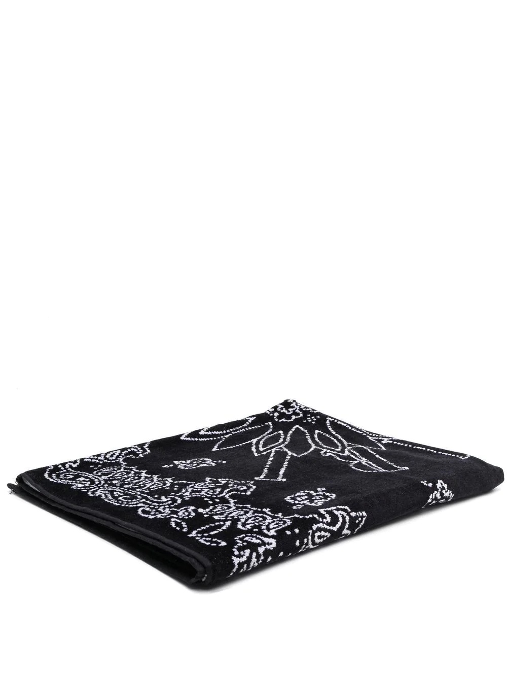 bandana-print beach towel - 1