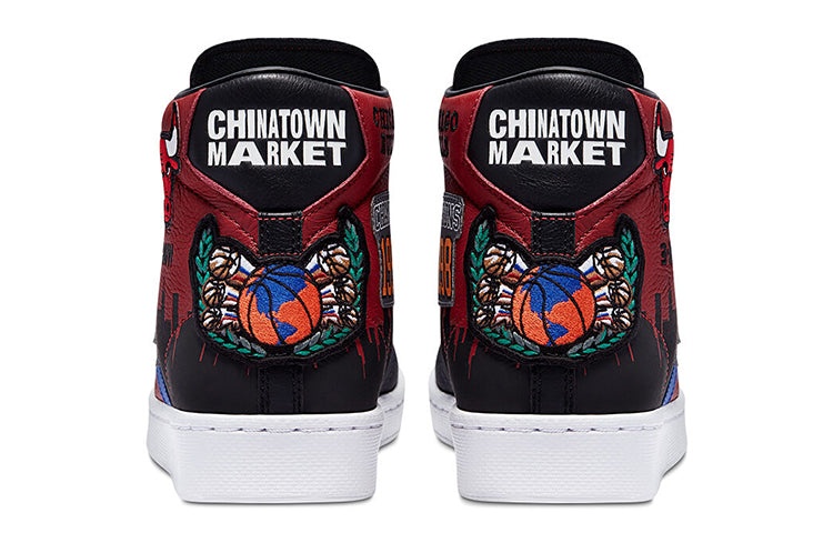 Converse Chinatown Market x Pro Leather High 'Bulls Championship Jacket' 171241C - 4