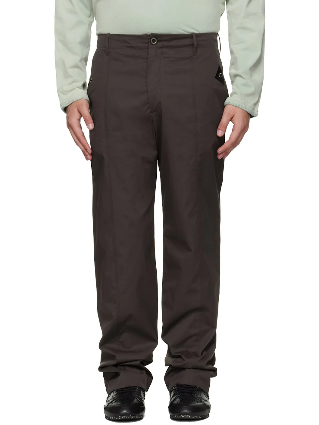 Brown Veca Uniform Trousers - 1