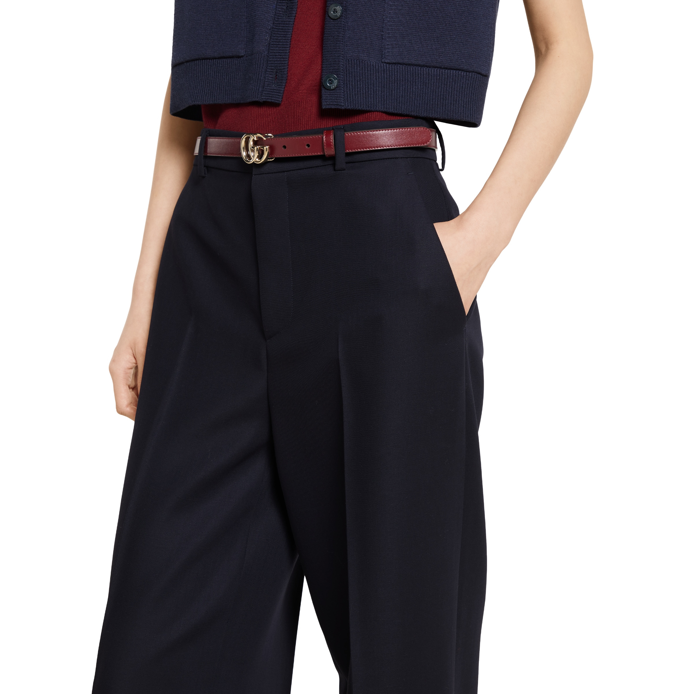 Wool pants with logo - 5