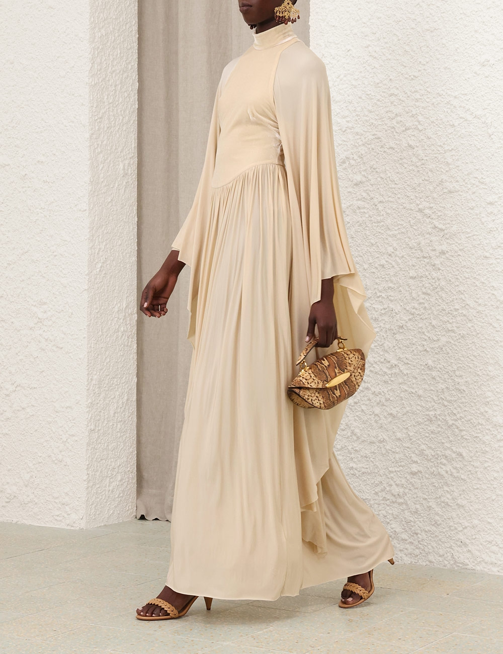 MEMENTO BATWING MAXI DRESS - 3