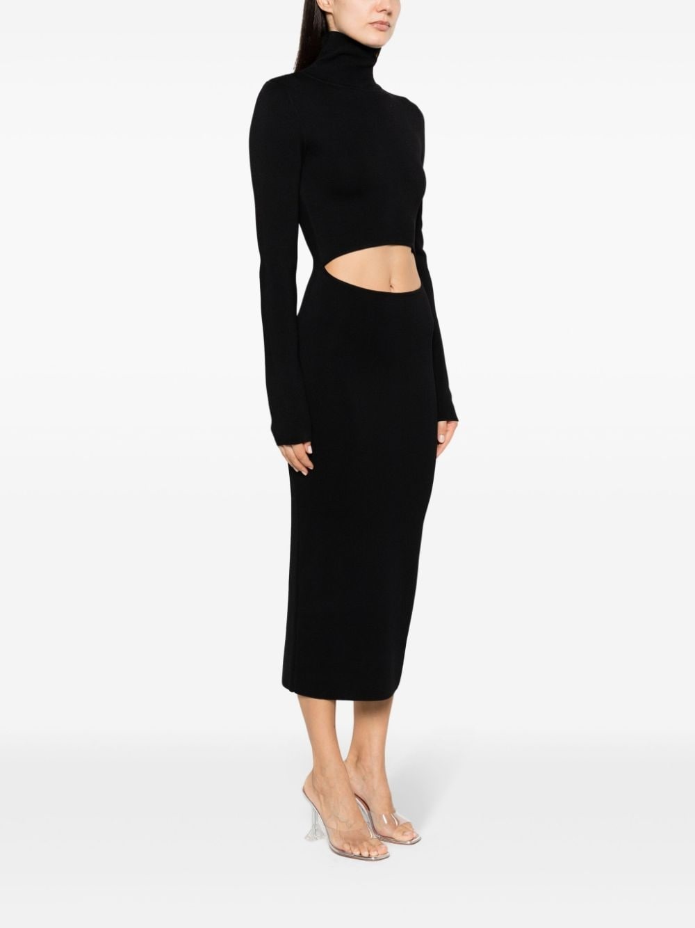 Suno roll-neck maxi dress - 3