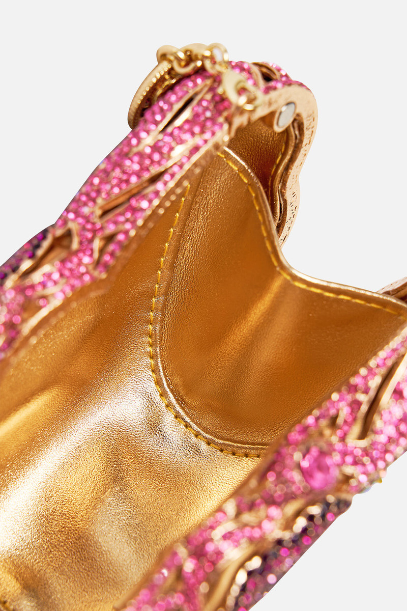 BUTTERFLY HARD CASE CLUTCH 4