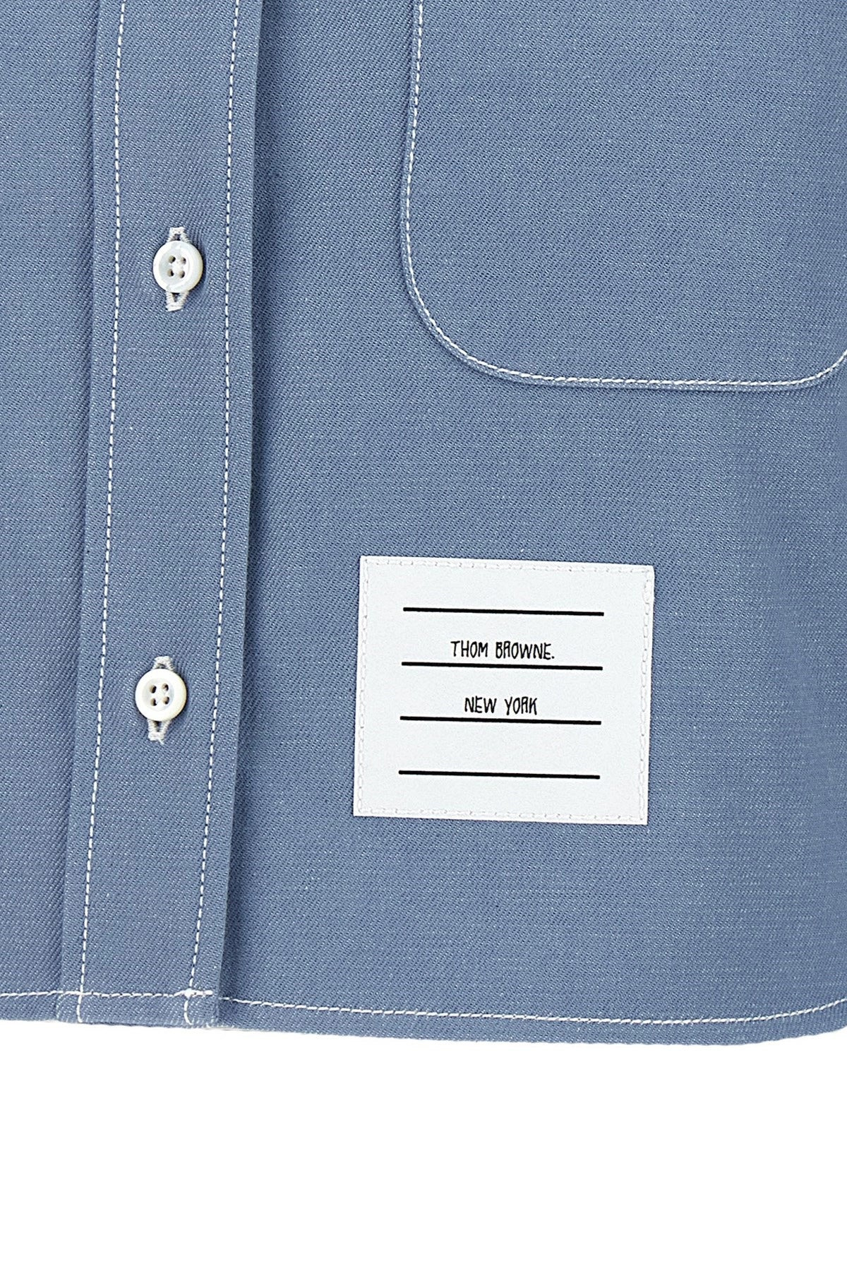 Thom Browne Women Denim Shirt - 6