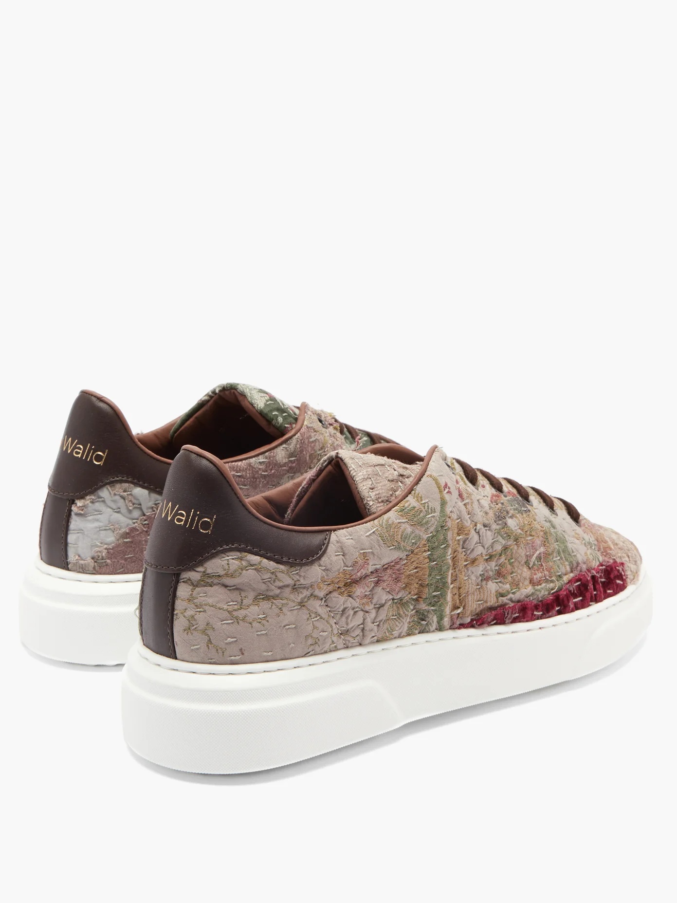 18th-century French tapestry trainers - 4