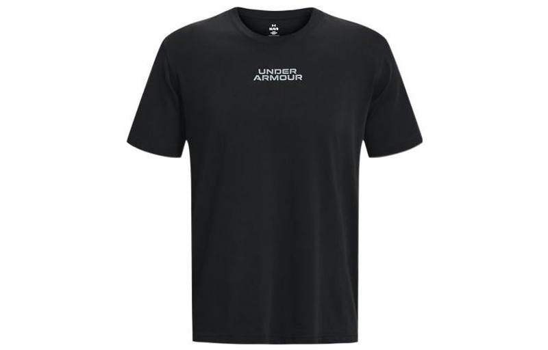 Under Armour Under Armour Outline Heavyweight T-shirt 'Black' 1379109-001 outlook