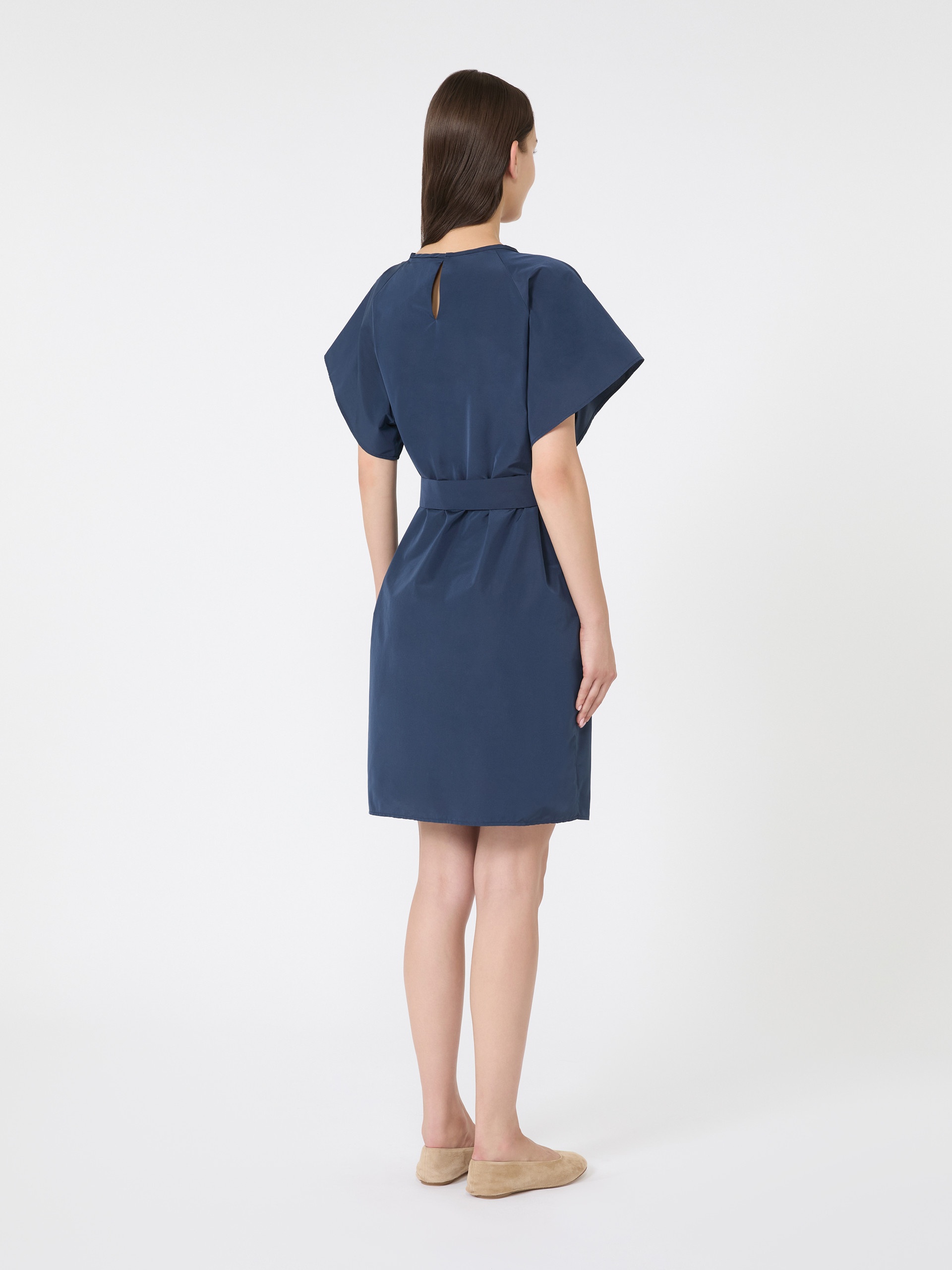 DENIS Short taffeta dress - 4