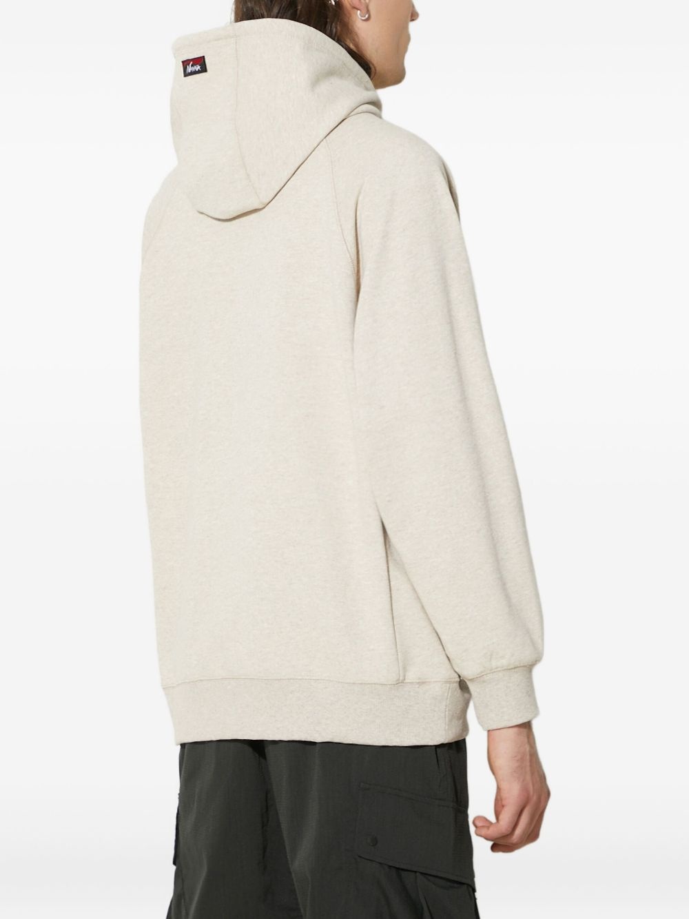 logo-print hoodie - 3