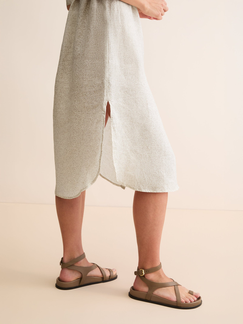 Women's Dress Milan Linen Rose Sand 3