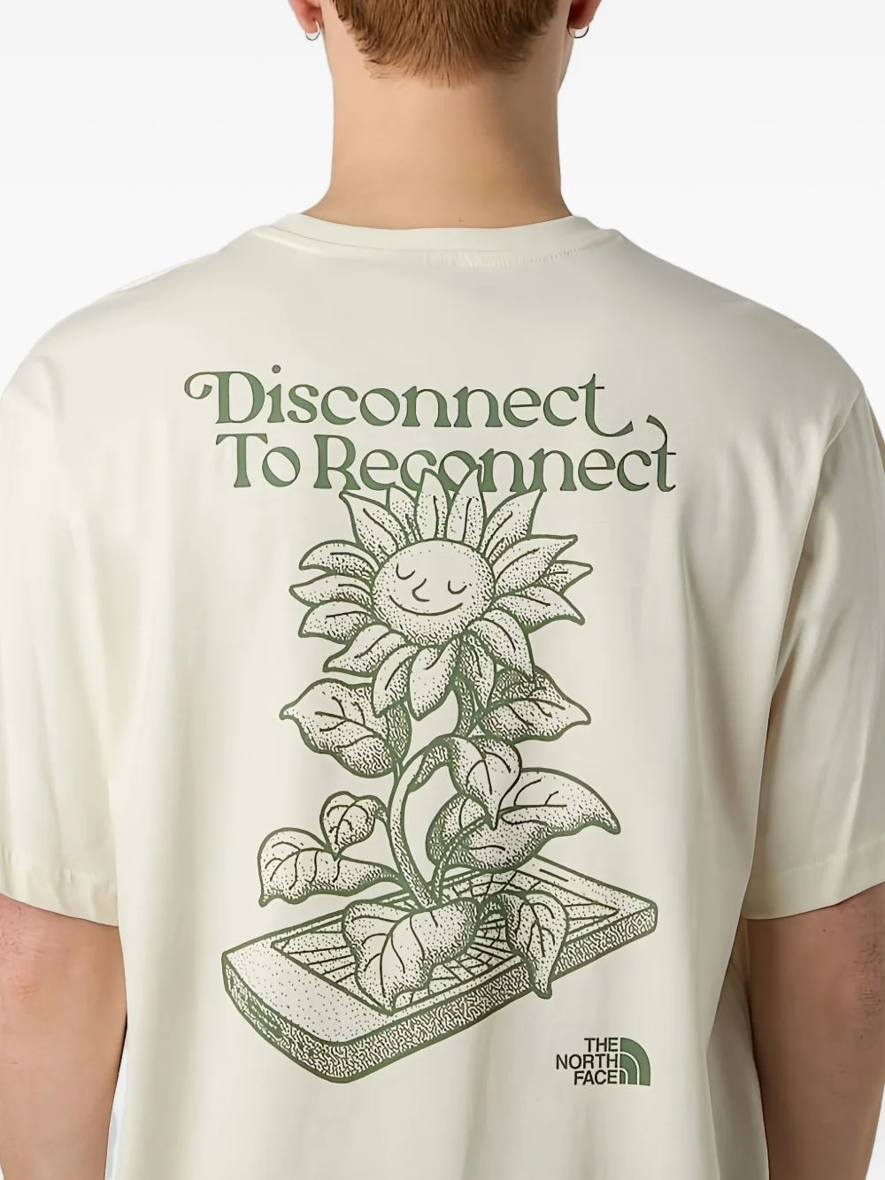 logo-print T-shirt - 1