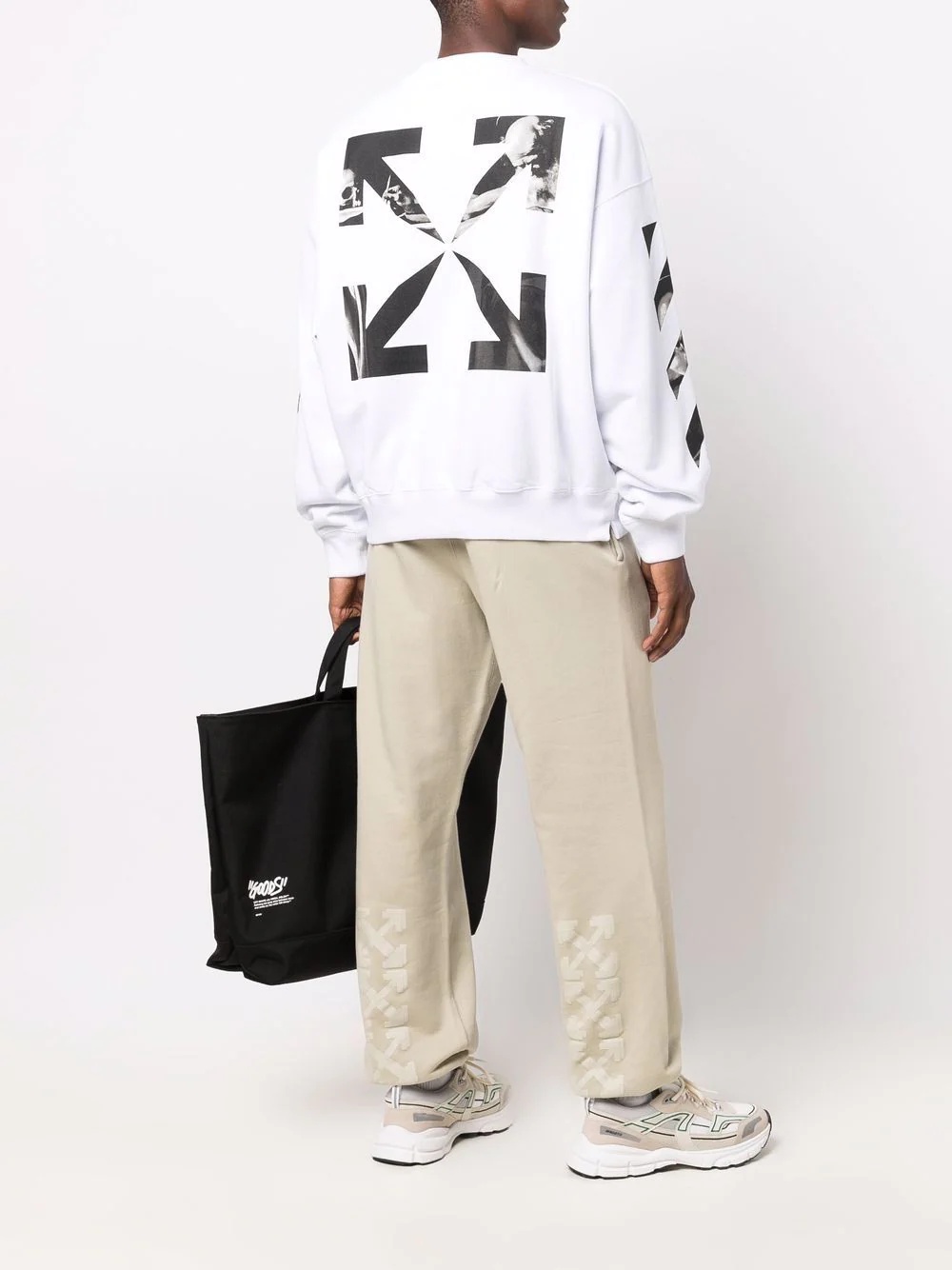 Caravaggio Arrows printed sweatshirt - 2