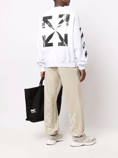 Off-White Caravaggio Arrows printed sweatshirt outlook