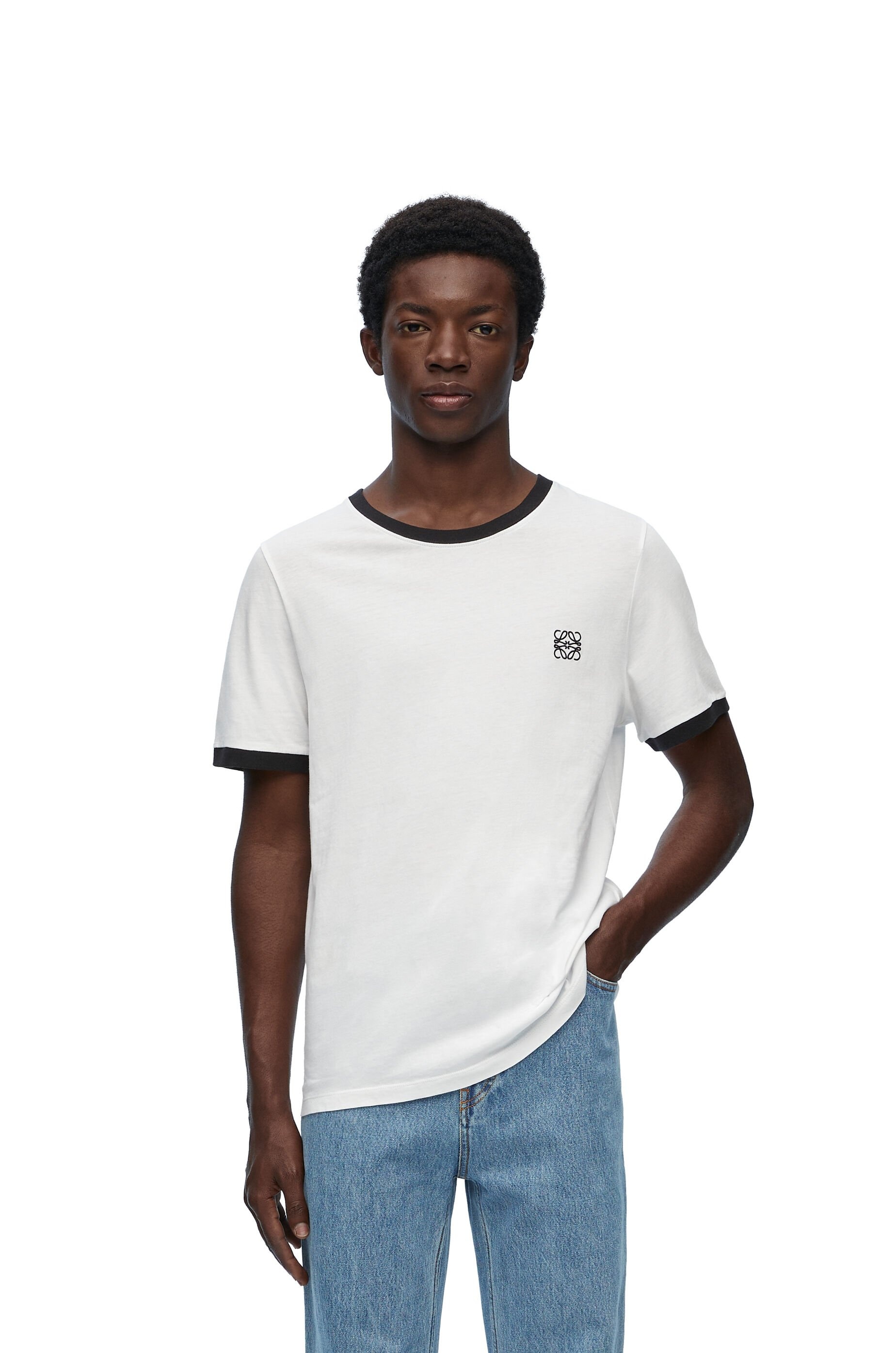 Slim fit T-shirt in cotton - 3