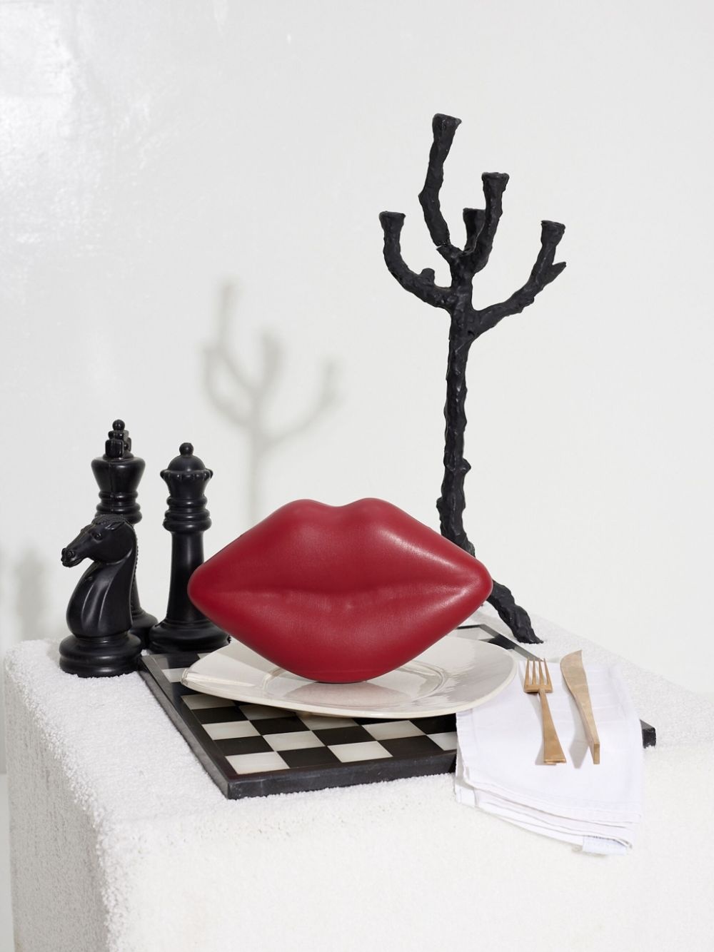 Lip clutch bag - 4