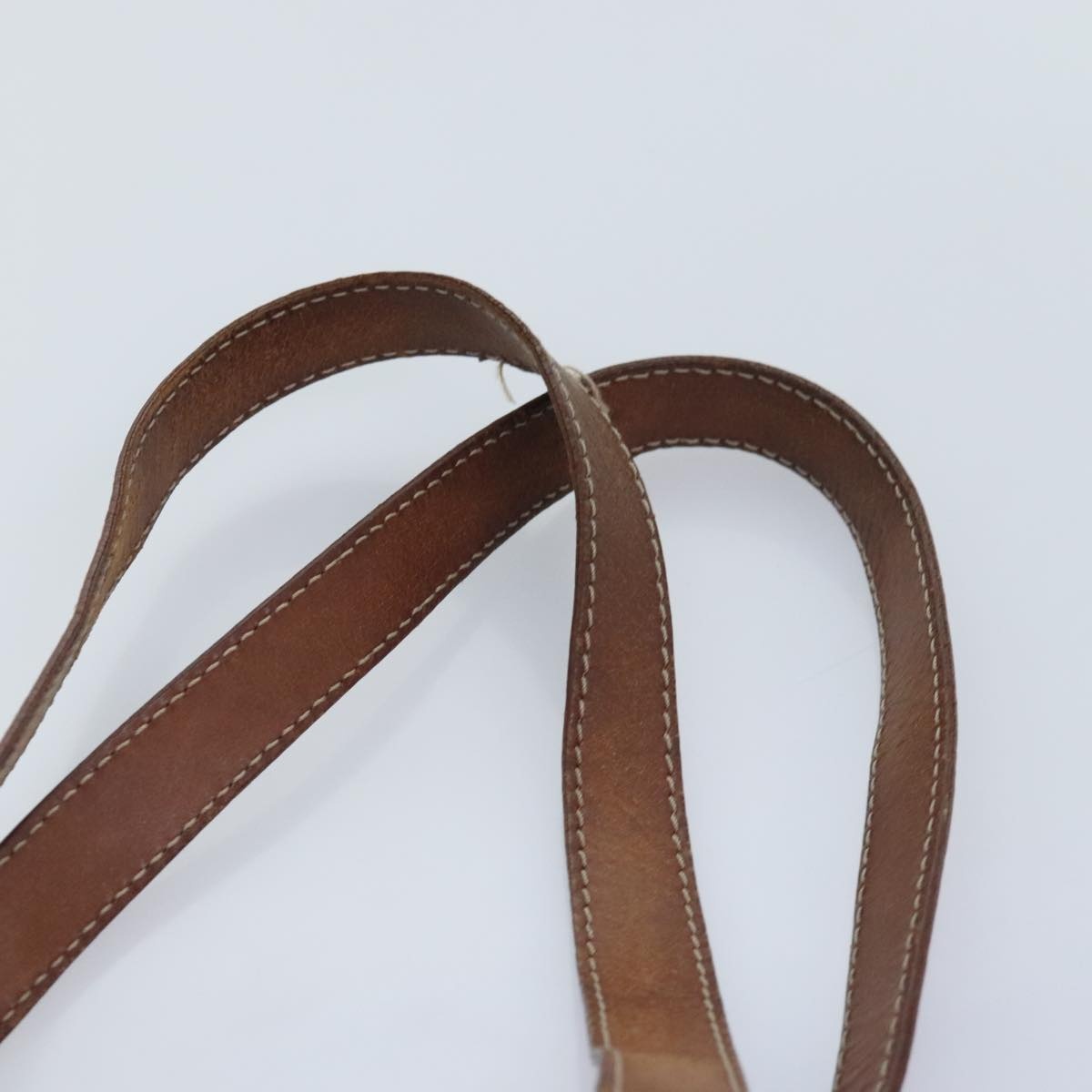 CELINE Macadam Canvas Tote Bag Pvc Leather Beige - 8
