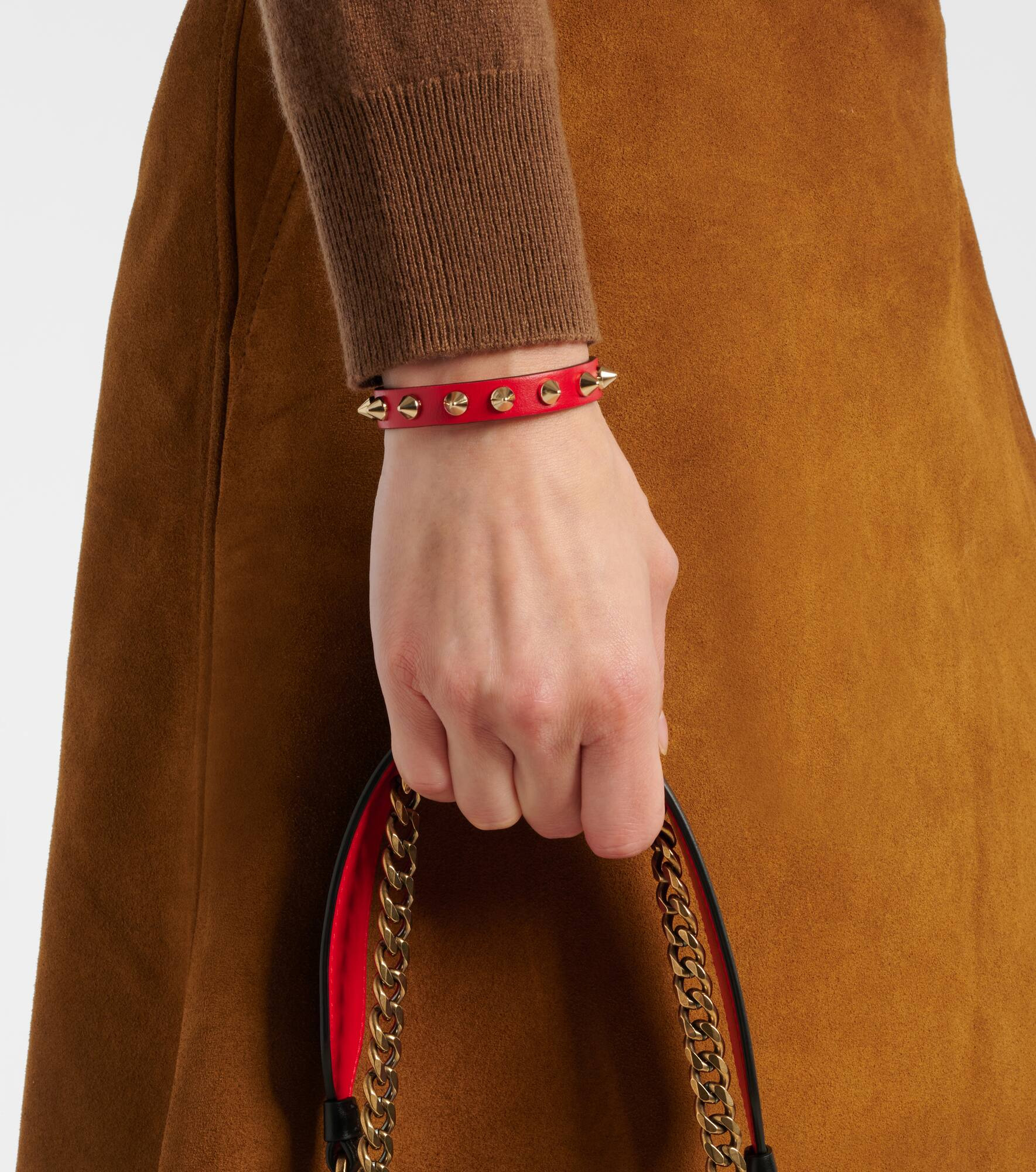 Loubilink leather bracelet - 5