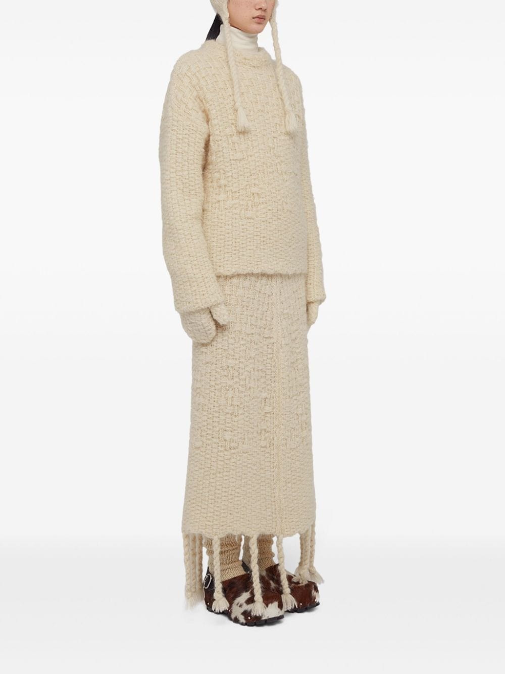 mock-neck jumper - 3