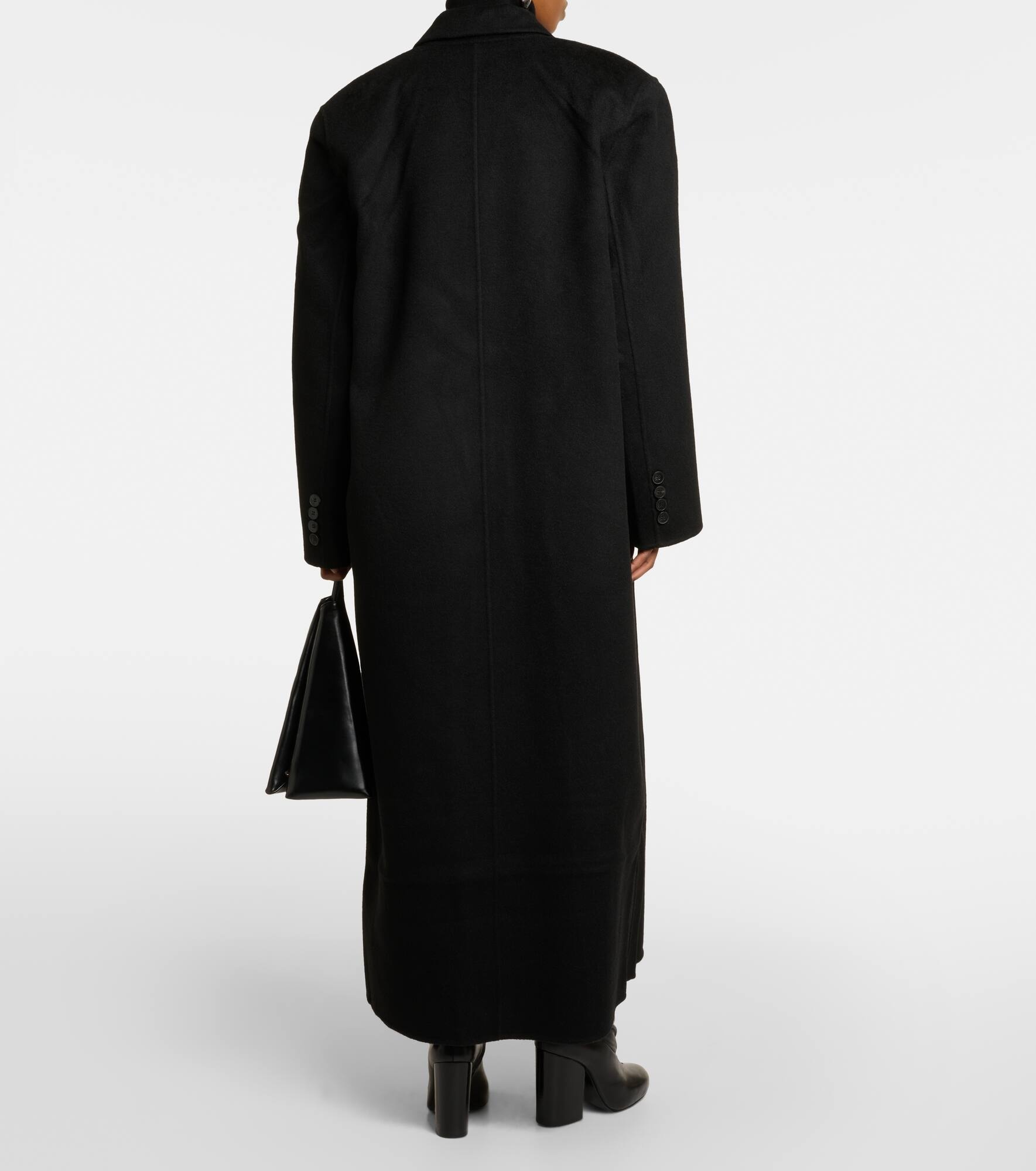 Gaia oversized wool-blend coat - 3