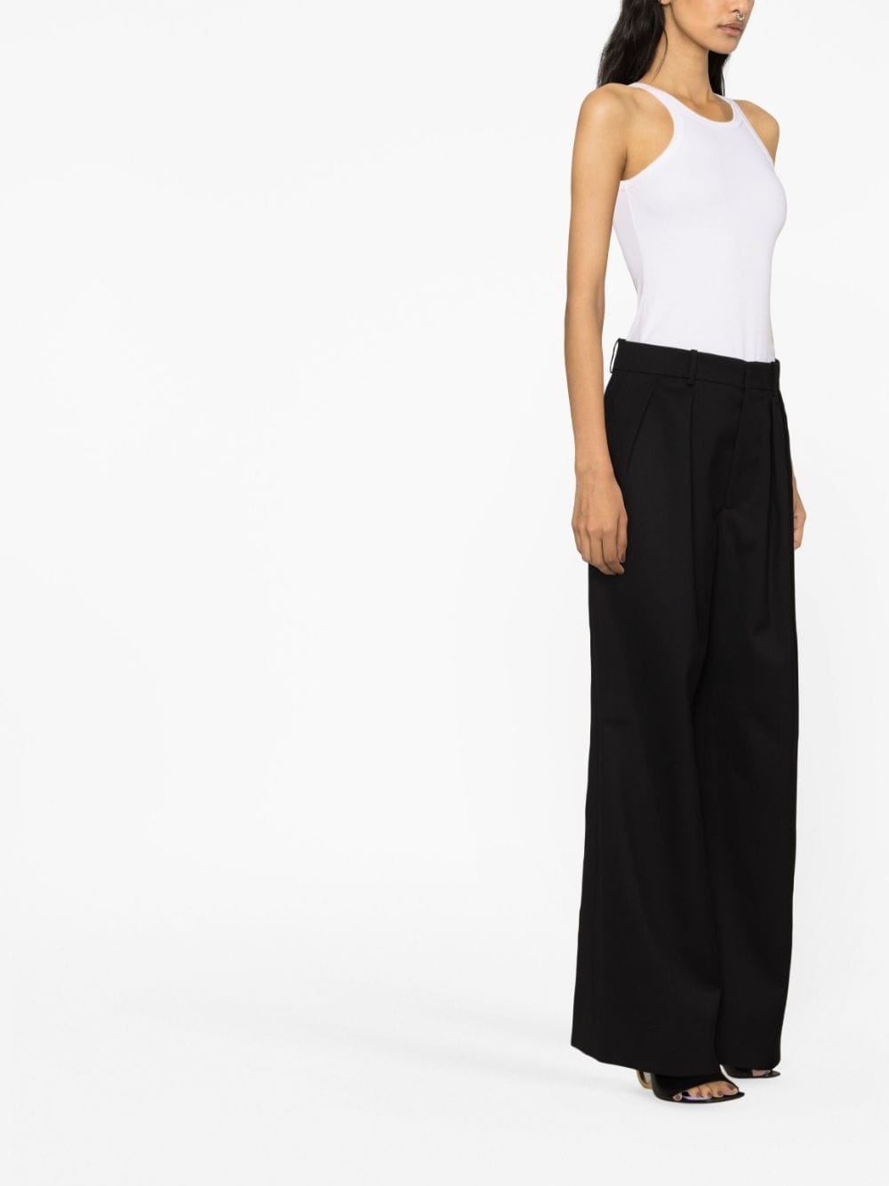 low-rise trousers - 4