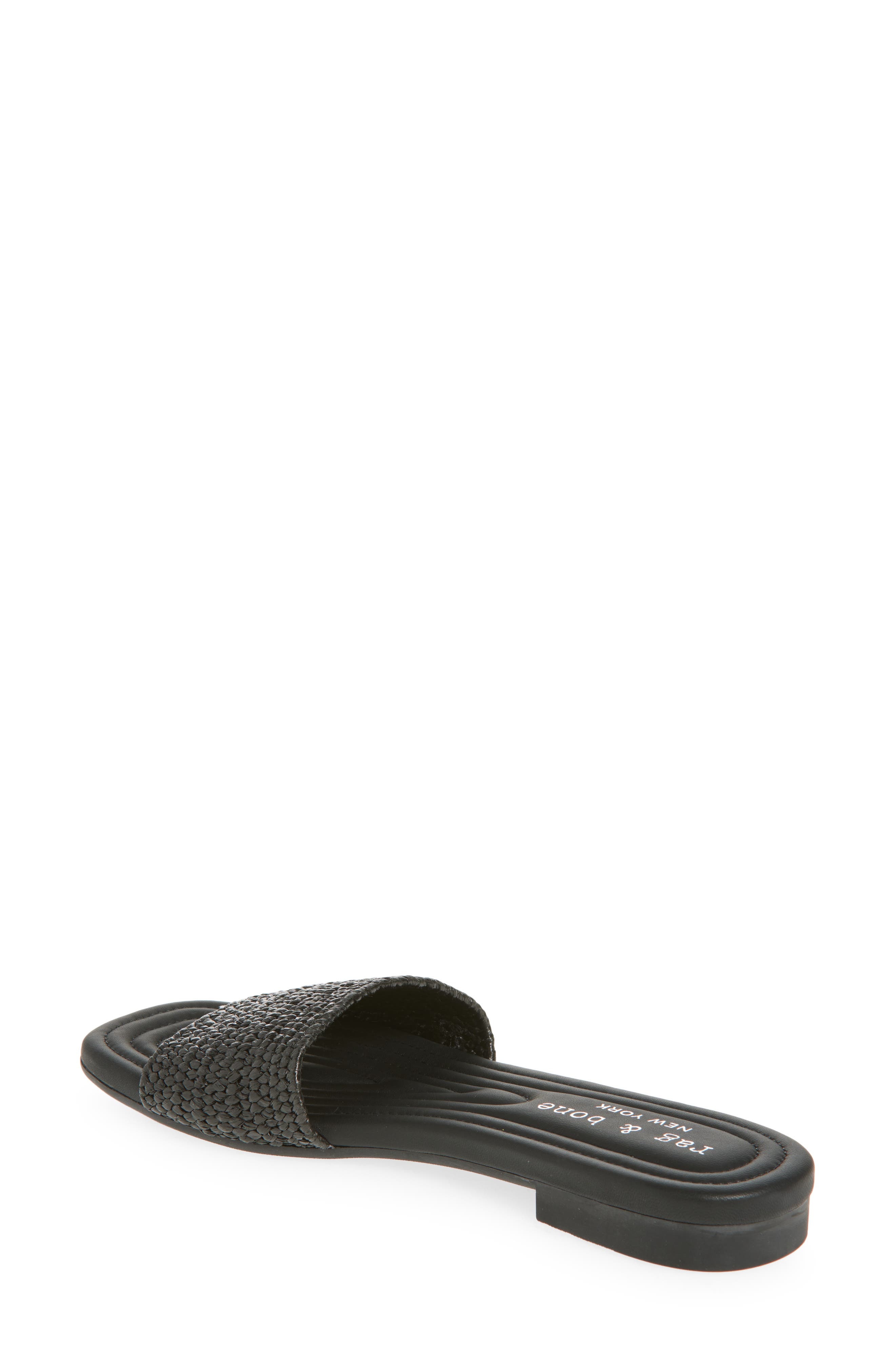 rag & bone Ellie Slide Sandal in Black at Nordstrom - 2