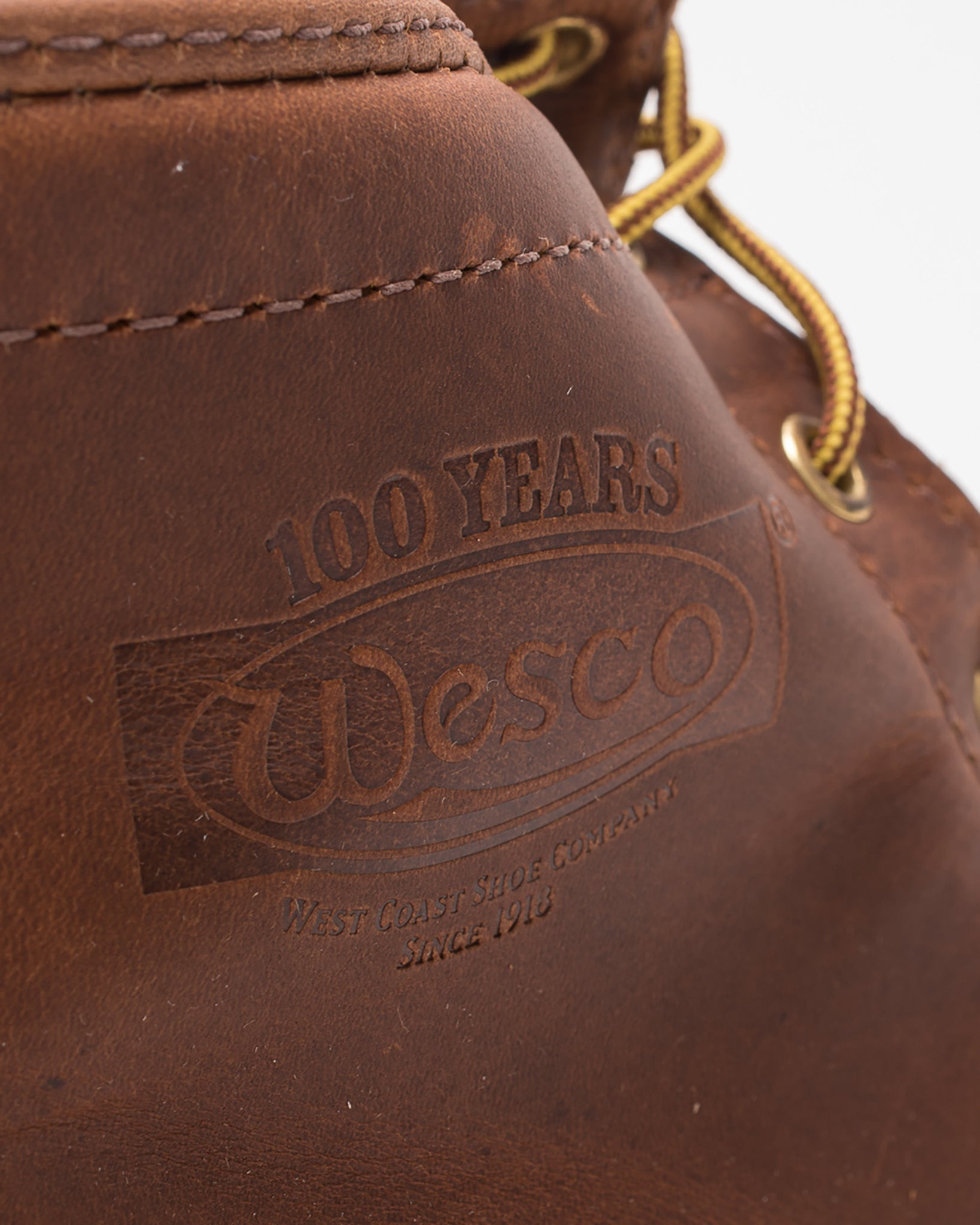 IHWE-GLMN-TAN Iron Heart Int'l x Wesco® - 7" Domain Toe Cap Boot - British Tan. The "Guildsman" - 8