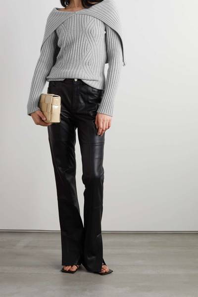 Lanvin Ribbed wool and cashmere-blend sweater outlook