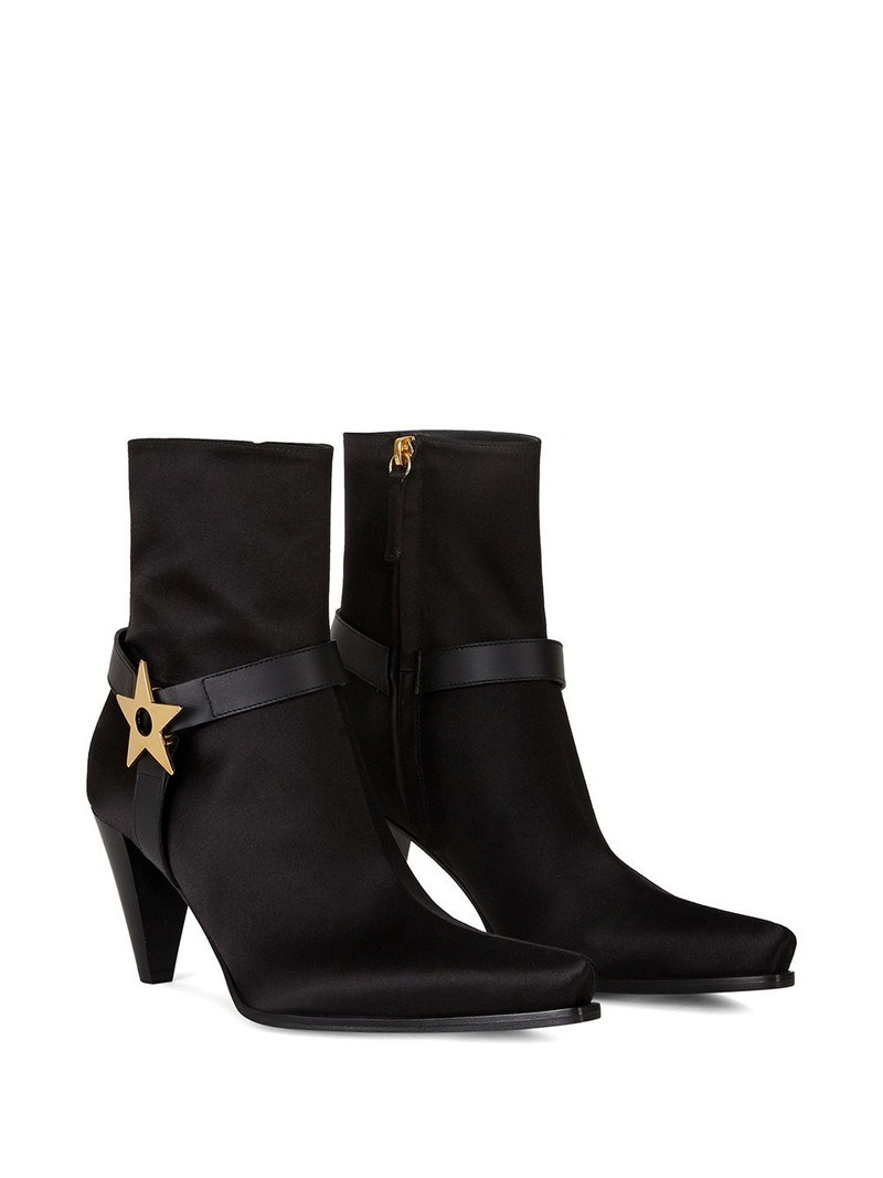 Giuseppe Zanotti star plaque boots outlook