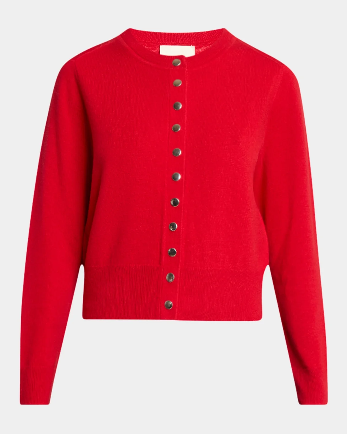 Idesia Wool-Cashmere Crewneck Cardigan - 1