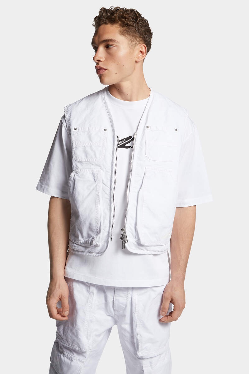 ICON NEW GENERATION CANVAS UTILITY VEST - 3
