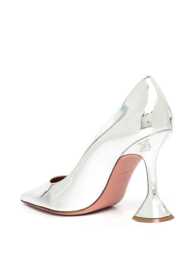 Amina 96mm metallic pumps - 3