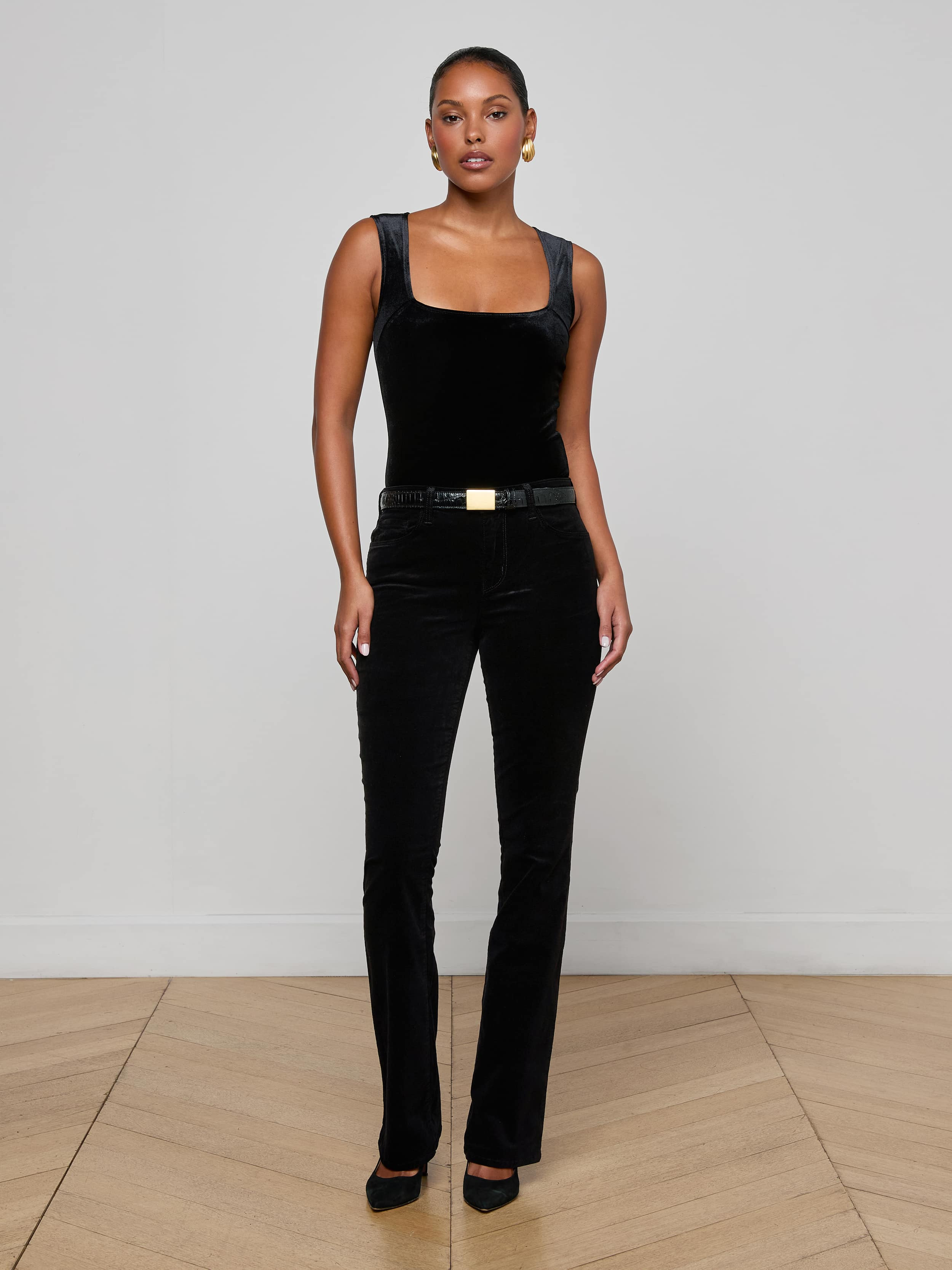 Molly Velvet Bodysuit - 5