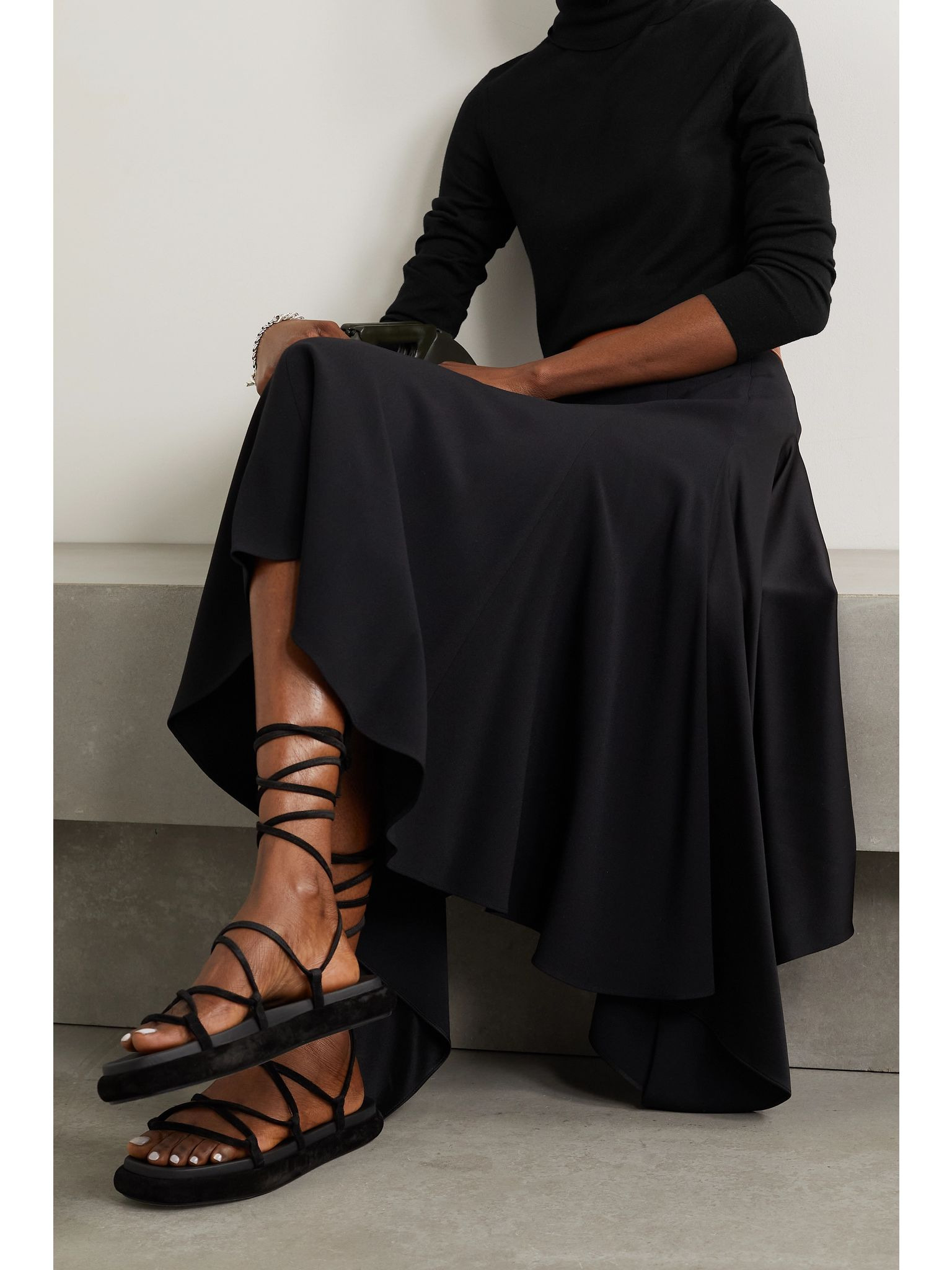 Cashmere turtleneck sweater Black - 2