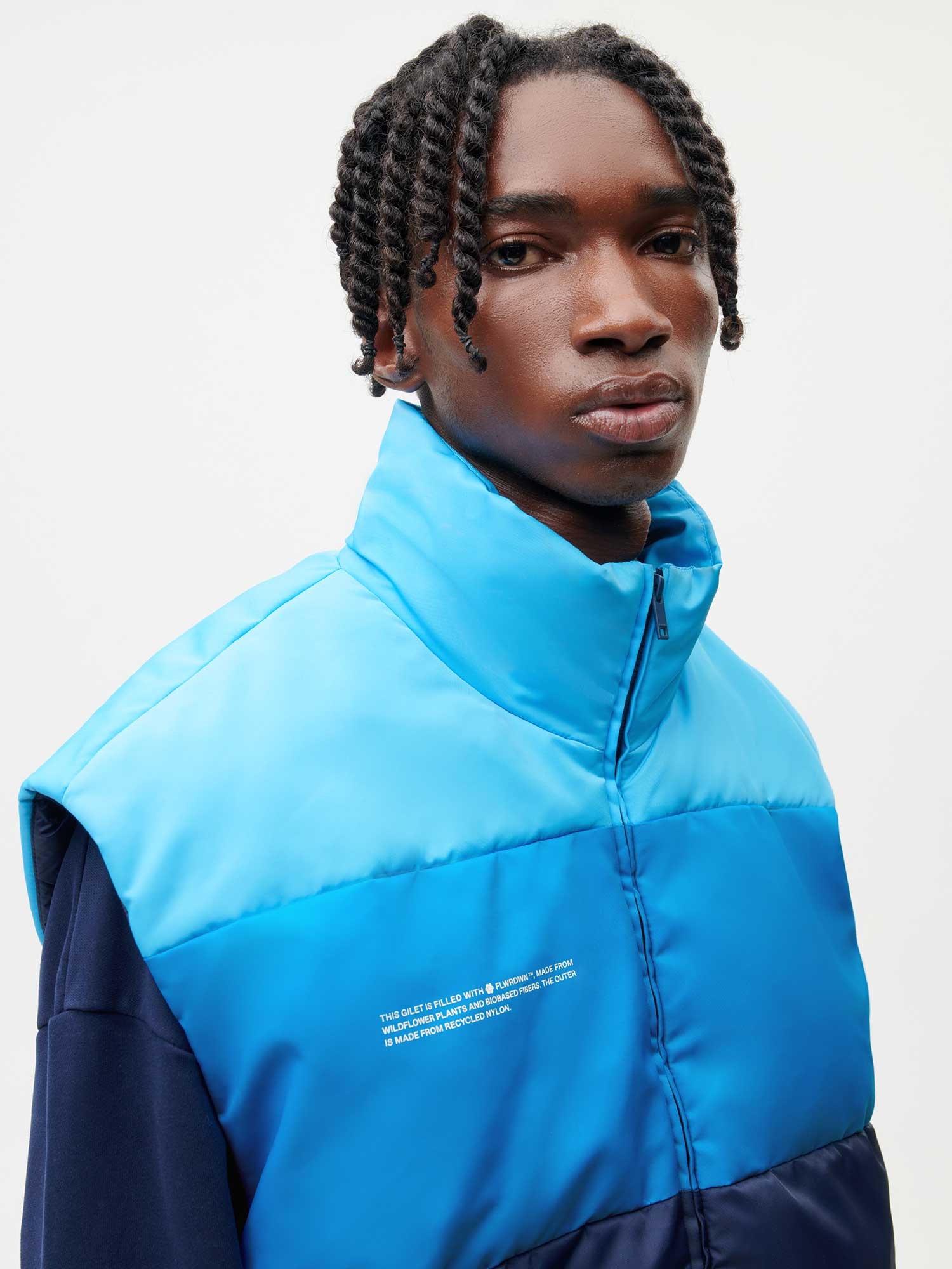 Mens FLWRDWN™ Gilet - Navy Blue - 3