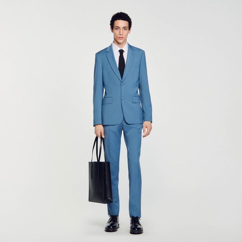 Sandro WOOL SUIT JACKET outlook
