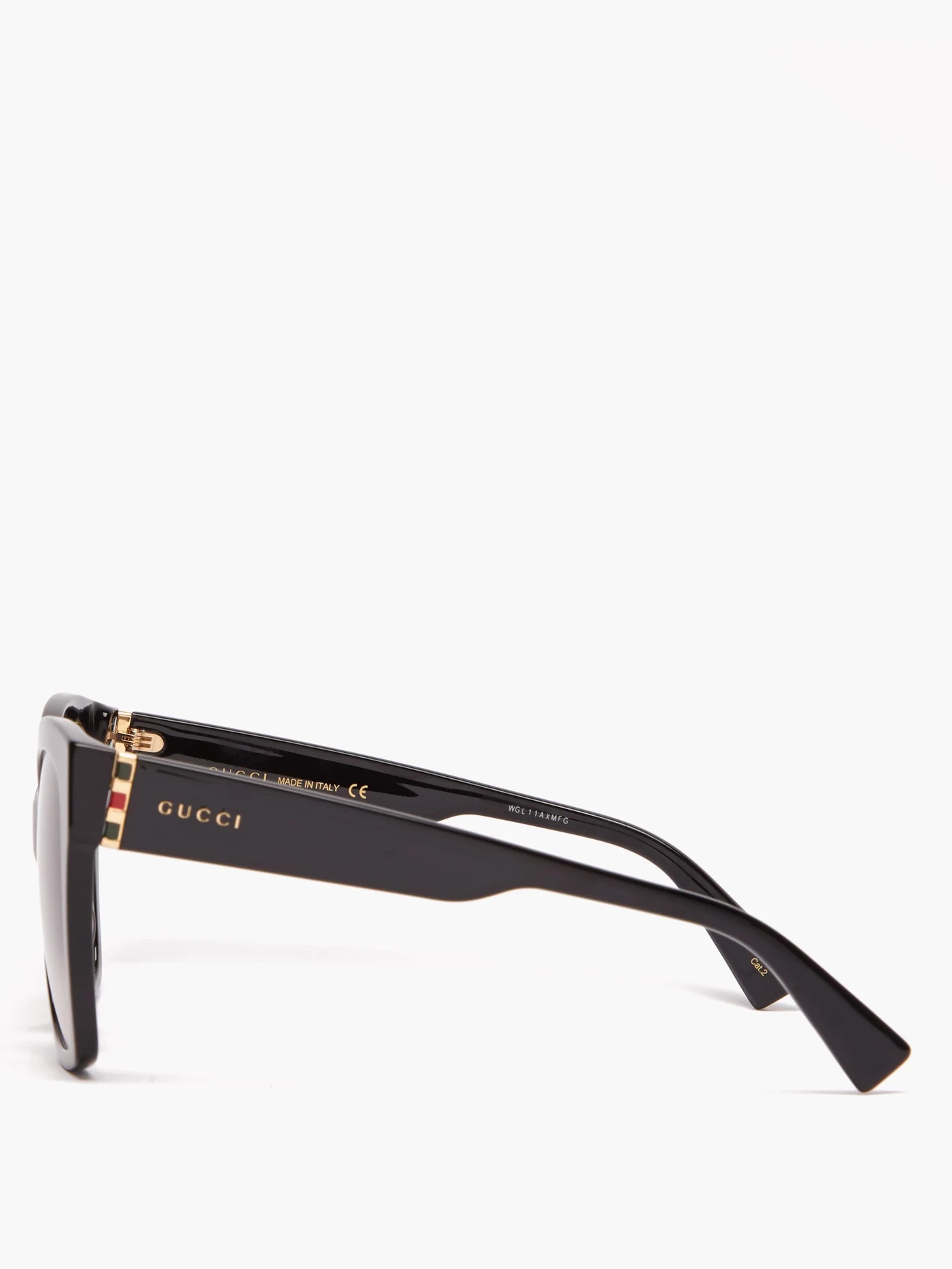 Oversized square acetate sunglasses - 3