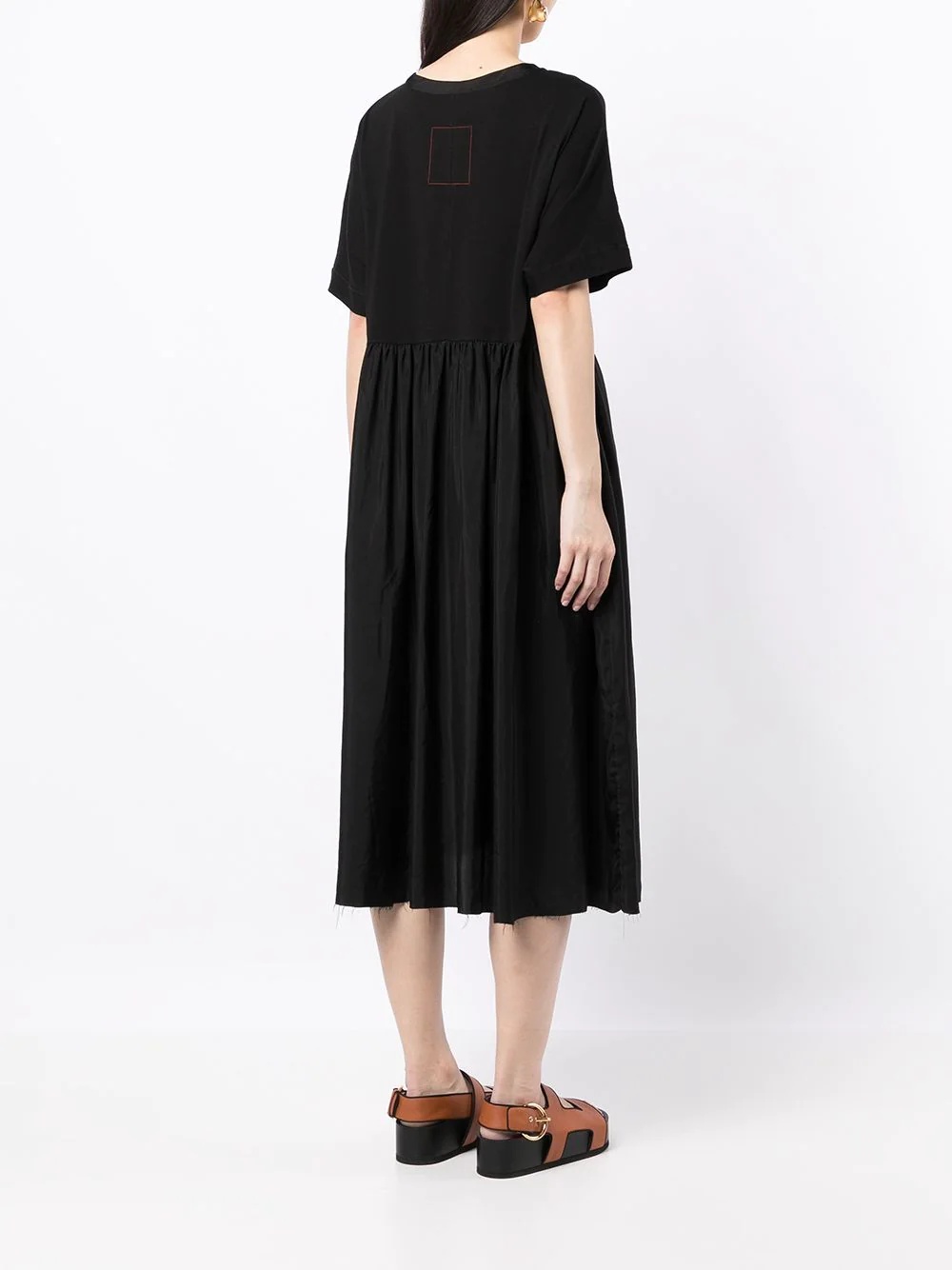 mid-length T-shirt dress - 4