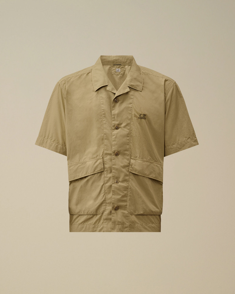 Popeline Boxy Short Sleeve Shirt 1