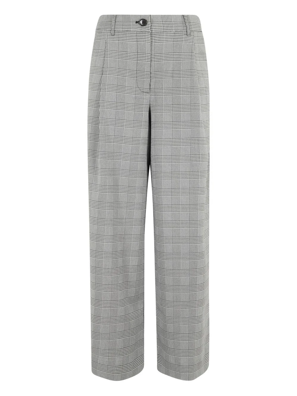 plaid tailored trousers - 1