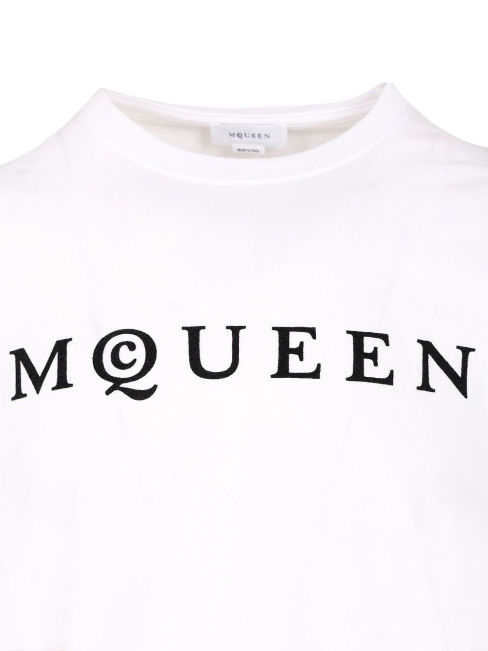 Crewneck Short Sleeve With Logo T-Shirt White - 3
