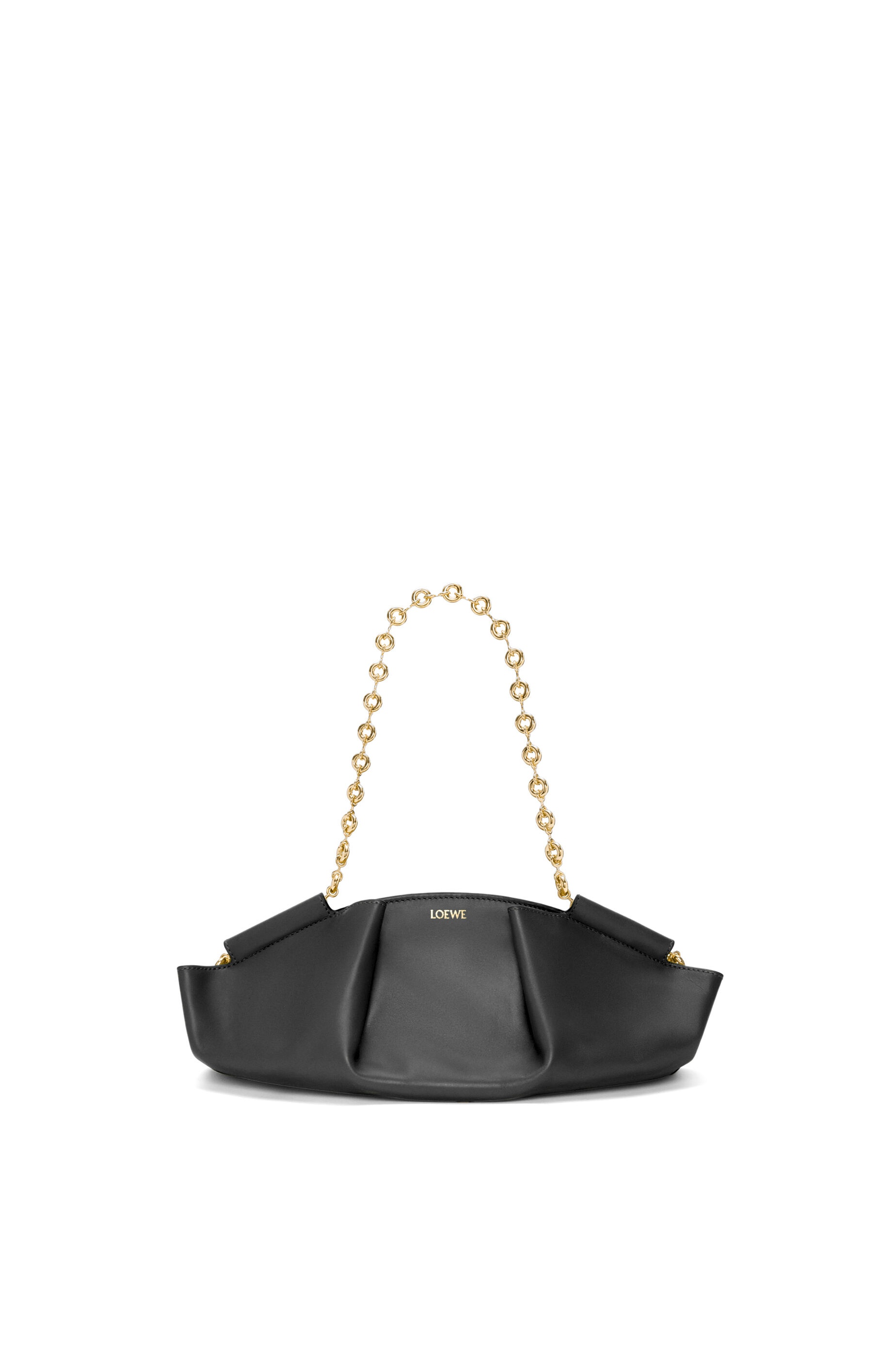 Small Paseo bag in shiny nappa calfskin with chain - 1
