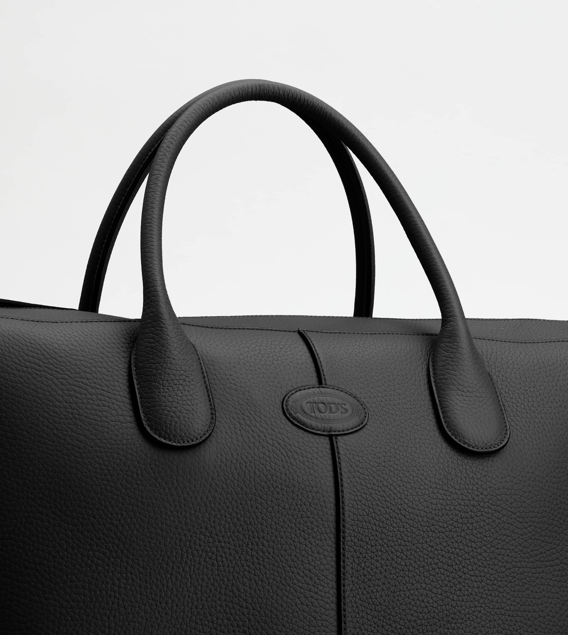 TOD'S DI BAG IN LEATHER LARGE - BLACK - 5