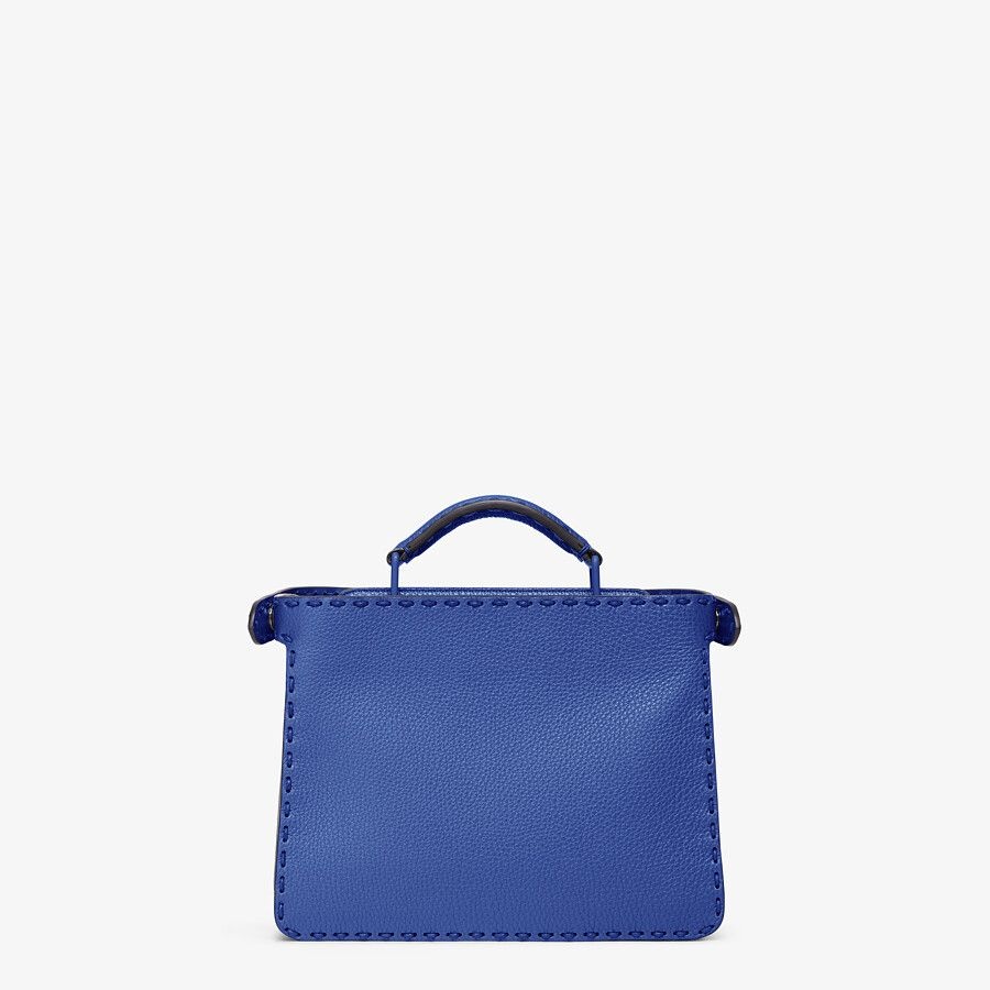 Blue leather bag - 4