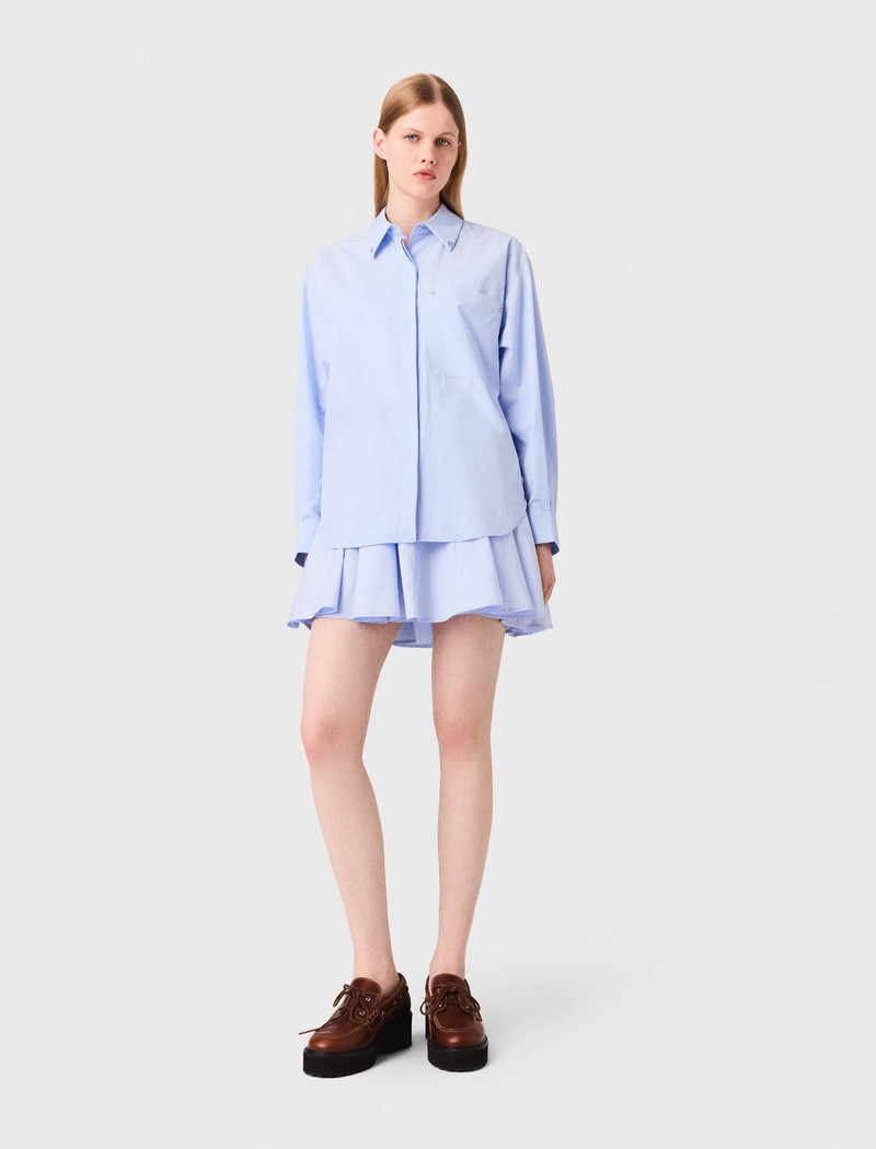 maje Long poplin blouse outlook