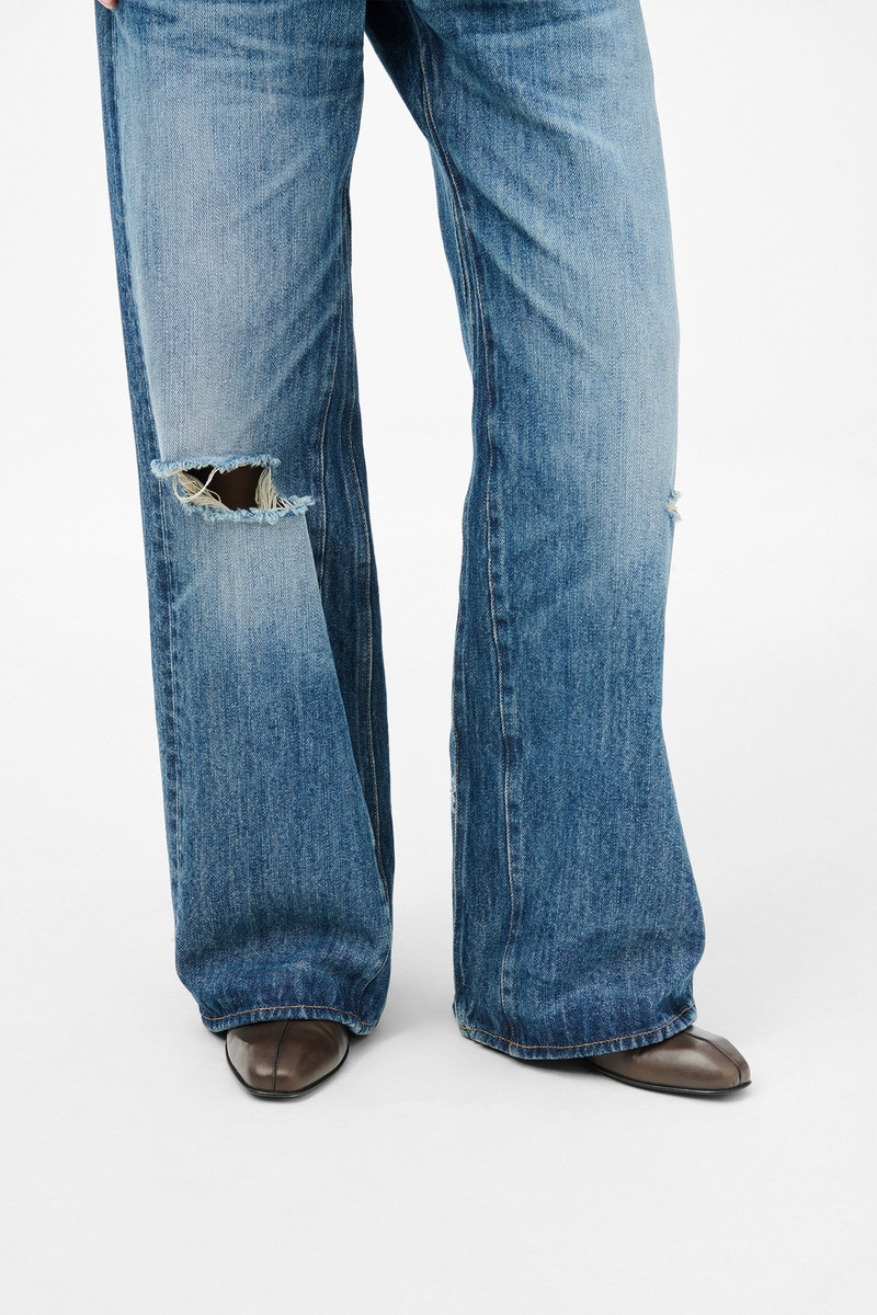 Treble Cut Road Worn Rope Twill 4